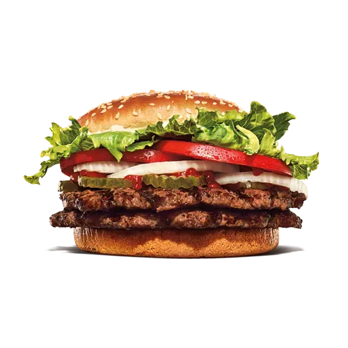 Double Whopper Burger