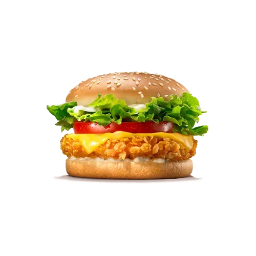 Cheese Crispy Chicken Burger