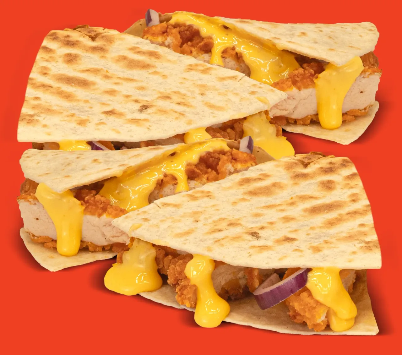 Chick'n'cheese Quessa