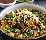 Samosa Chaat (Kurczak)