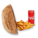 Rollo Kebab Amerykańskie (średnie), frytki, Coca Cola 0.33l