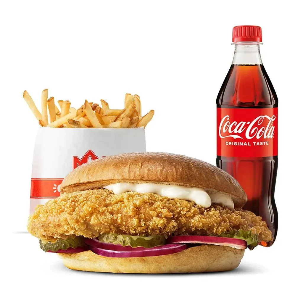 Grand Chicken Sandwich w zestawie
