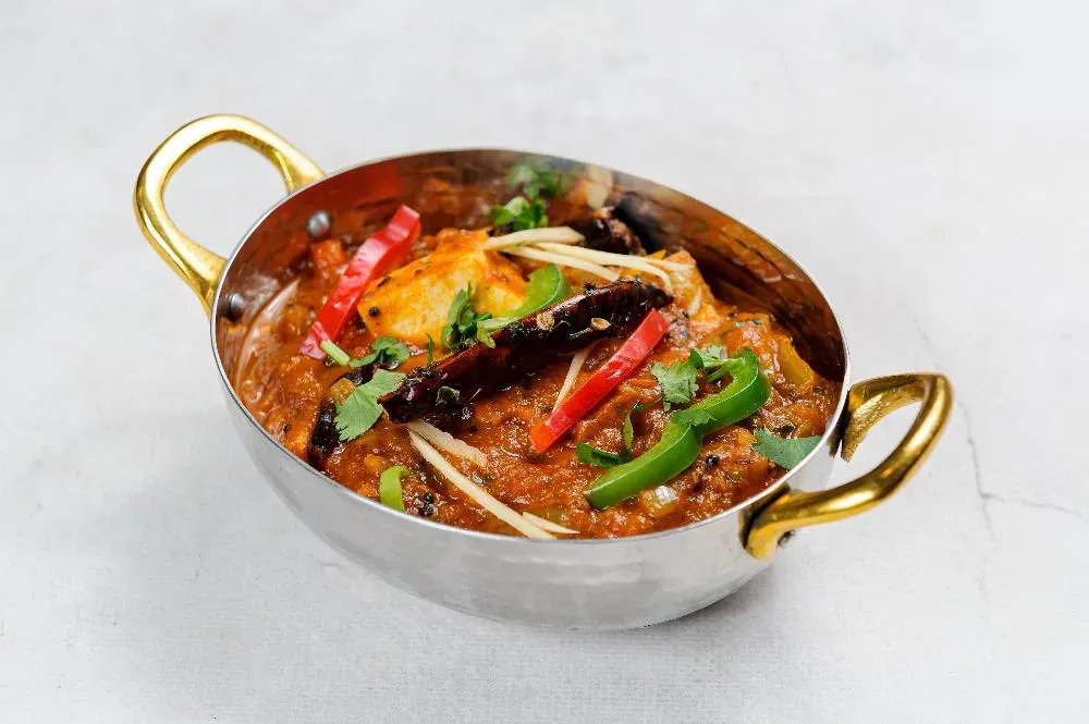 Kadhai Paneer Łagodny
