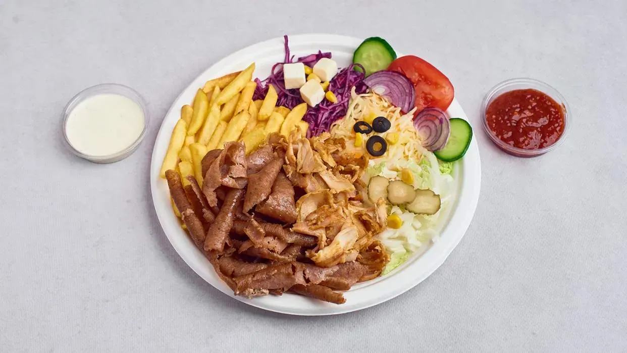 Zestaw na talerzu