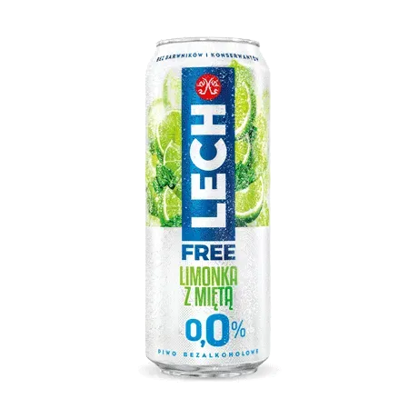 Lech Free Limonka-Mięta 0,5L