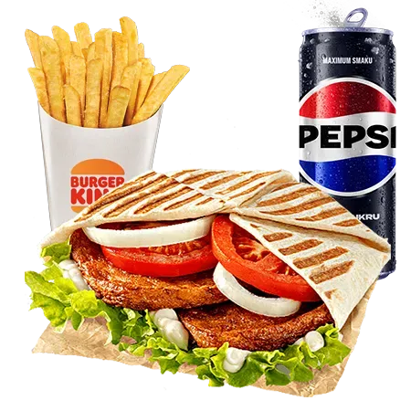 Podwójny Halloumi Pocket Zestaw