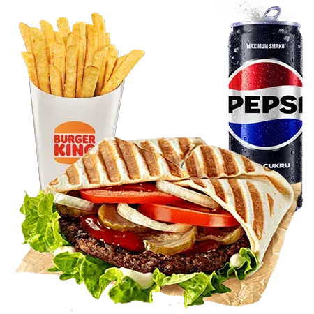 King Beef Pocket Zestaw