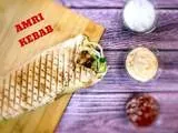 Pita arabska frytki i mięso