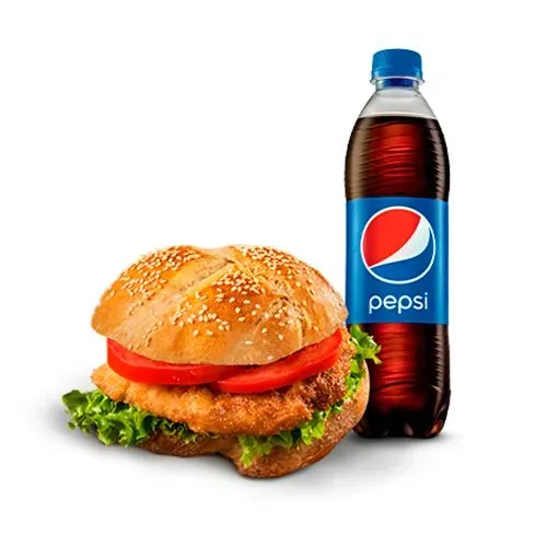 Zestaw Lunchowy Kanapka Słowiańska z Kotletem Schabowym + Napój 500 ml
