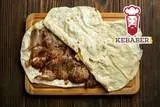 Kebab w arabskim cieście