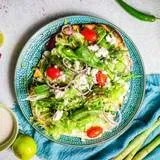 Podpłomyk & salad