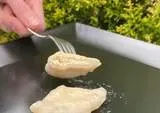 Pierogi z twarogiem na słono