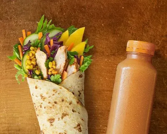 Wrap Tajski + Sok