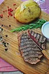 Bistecca al pancetta