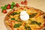 Pizza Marinara con Burrata
