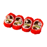 Kalifornia w tobiko z krewetką i tamago 330g