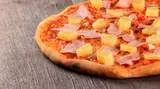 Pizza Hawaiano z szynką 40cm