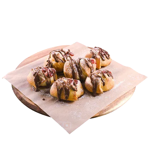 Sweet Rolls z malinami i czekoladą
