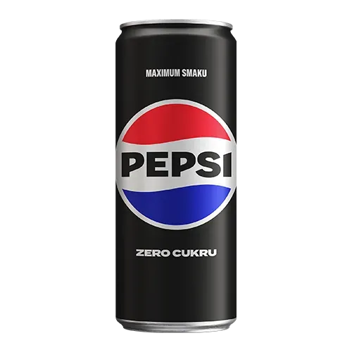 Pepsi Zero Cukru 0,33L puszka
