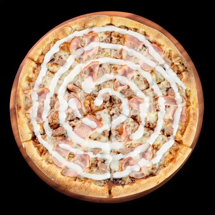 Pizza BBQ Bacon Burger mała