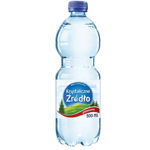 Woda gazowana 0,5L
