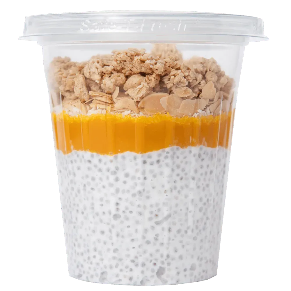 Chia Pudding Mango Kokos