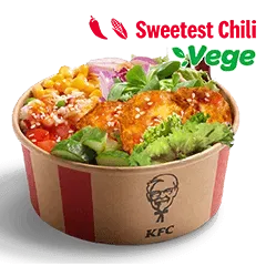 Sweetest Chilli Vege Poke Bowl z halloumi i ryżem