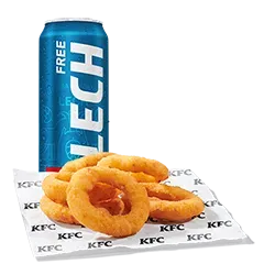6x Onion Rings + Lech Free 0,0%