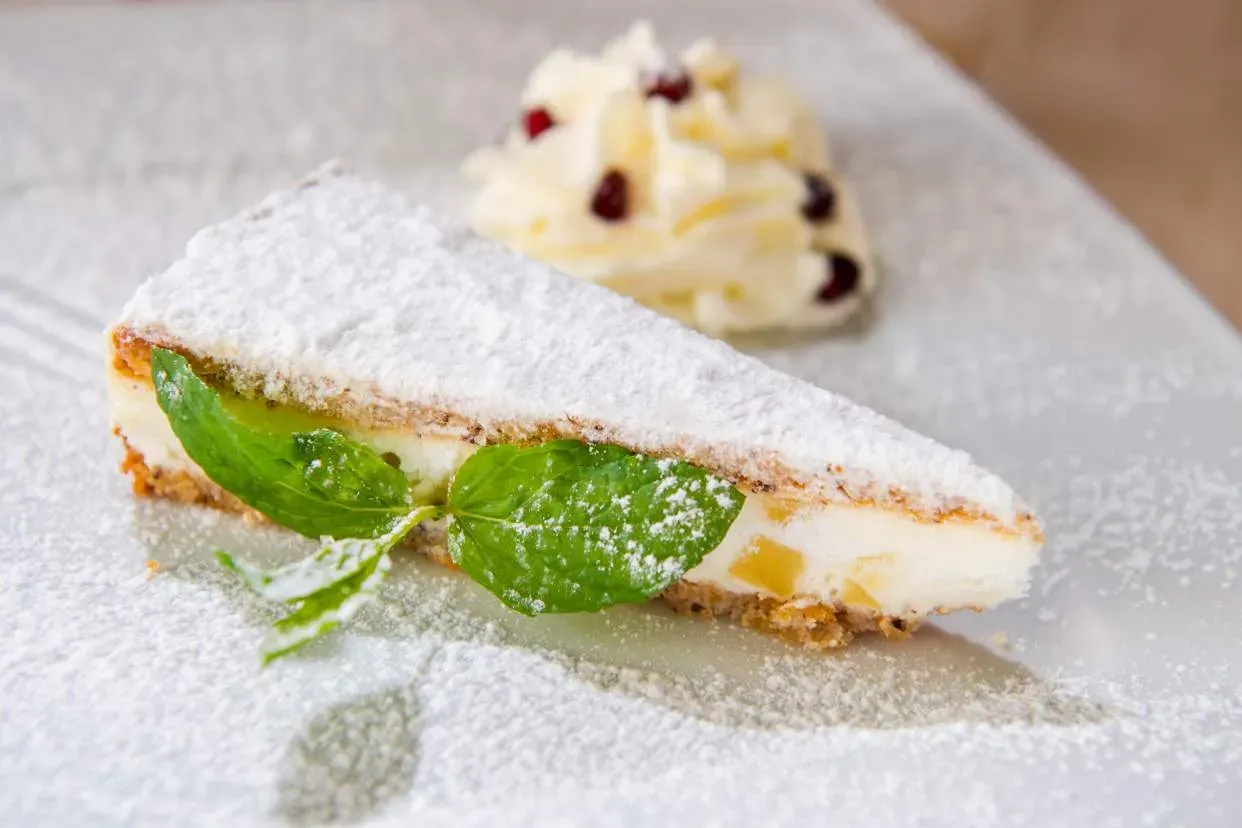 Ricotta e pera