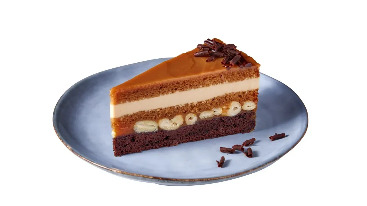 Caramel Brownie Tower