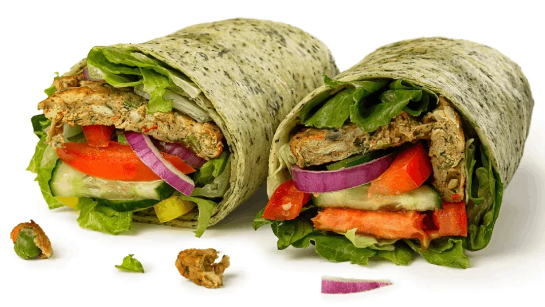 Wrap Pikantny Wegański w Zestawie