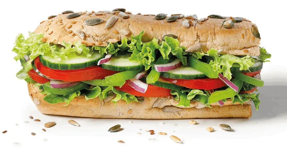 Sandwicz Veggie Delite 15cm w Zestawie
