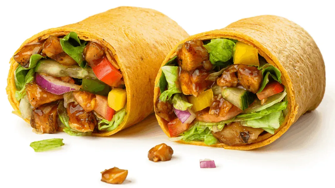 Wrap Kurczak BBQ w Zestawie