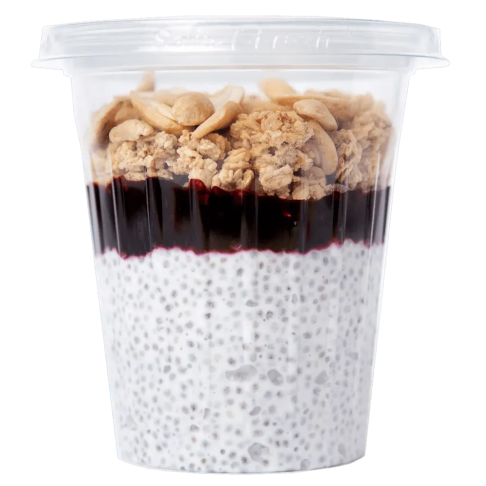 Chia Pudding Jagody Granola