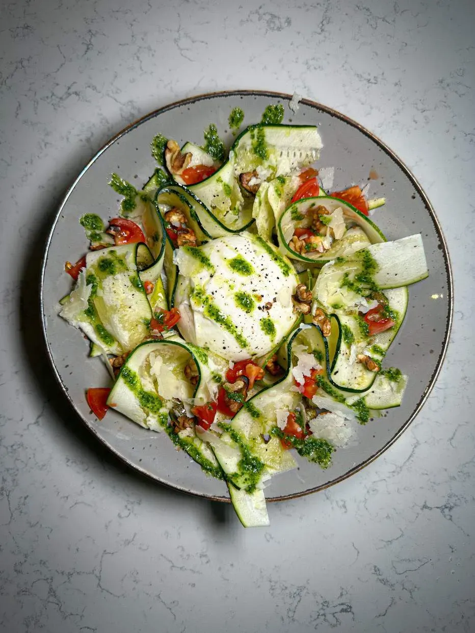 Burrata Con Zuchina