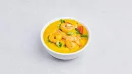 Żółte curry krewetki