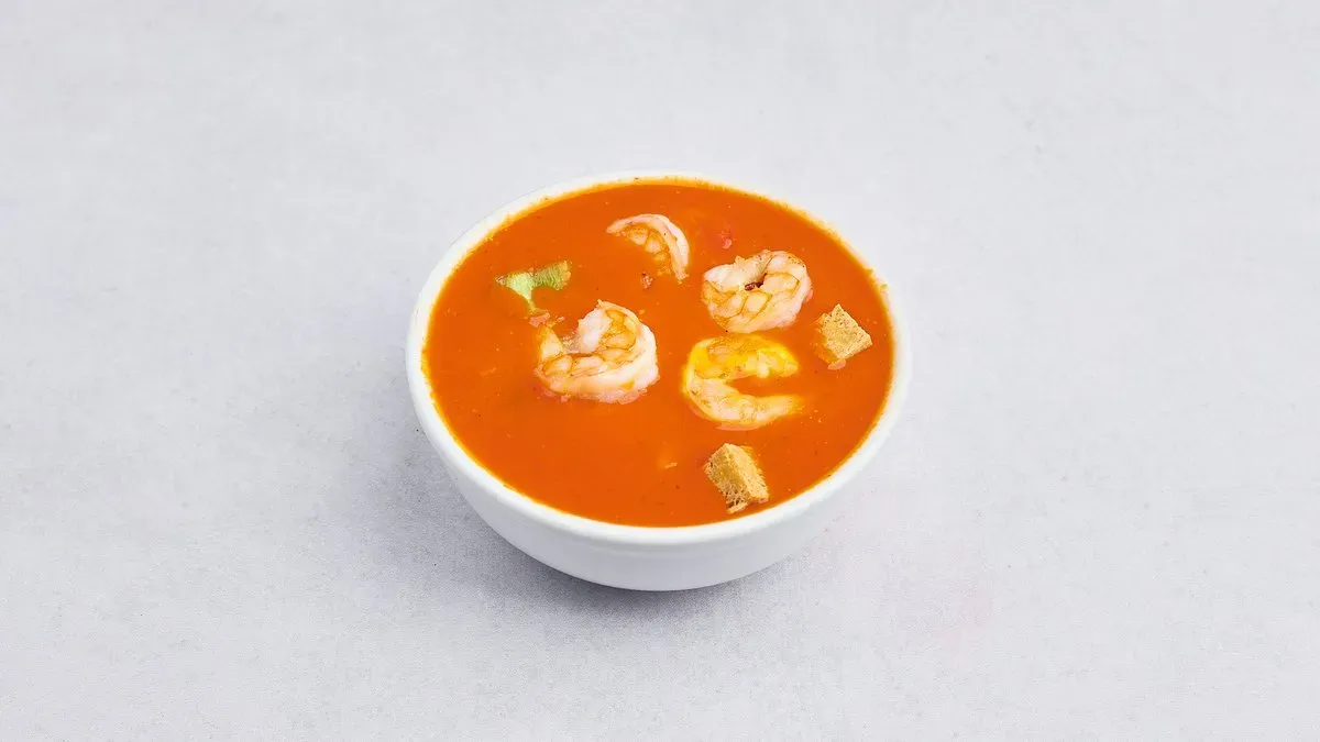 Czerwone curry krewetki