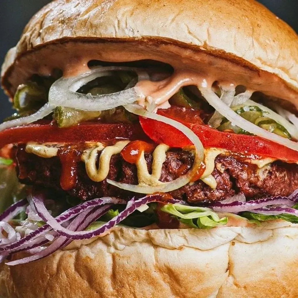 Roślinny Burger
