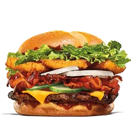 Summer Crunch Beef Burger