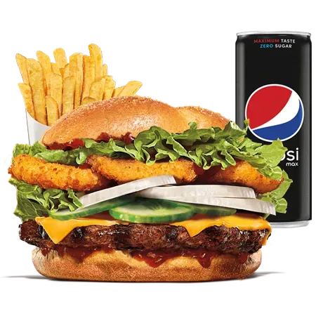 Summer Crunch Plant-Based Burger Zestaw