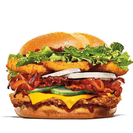 Summer Crunch Chicken Burger