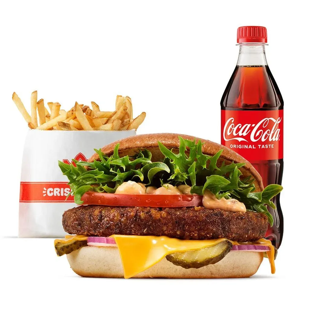 Real Green Burger w zestawie