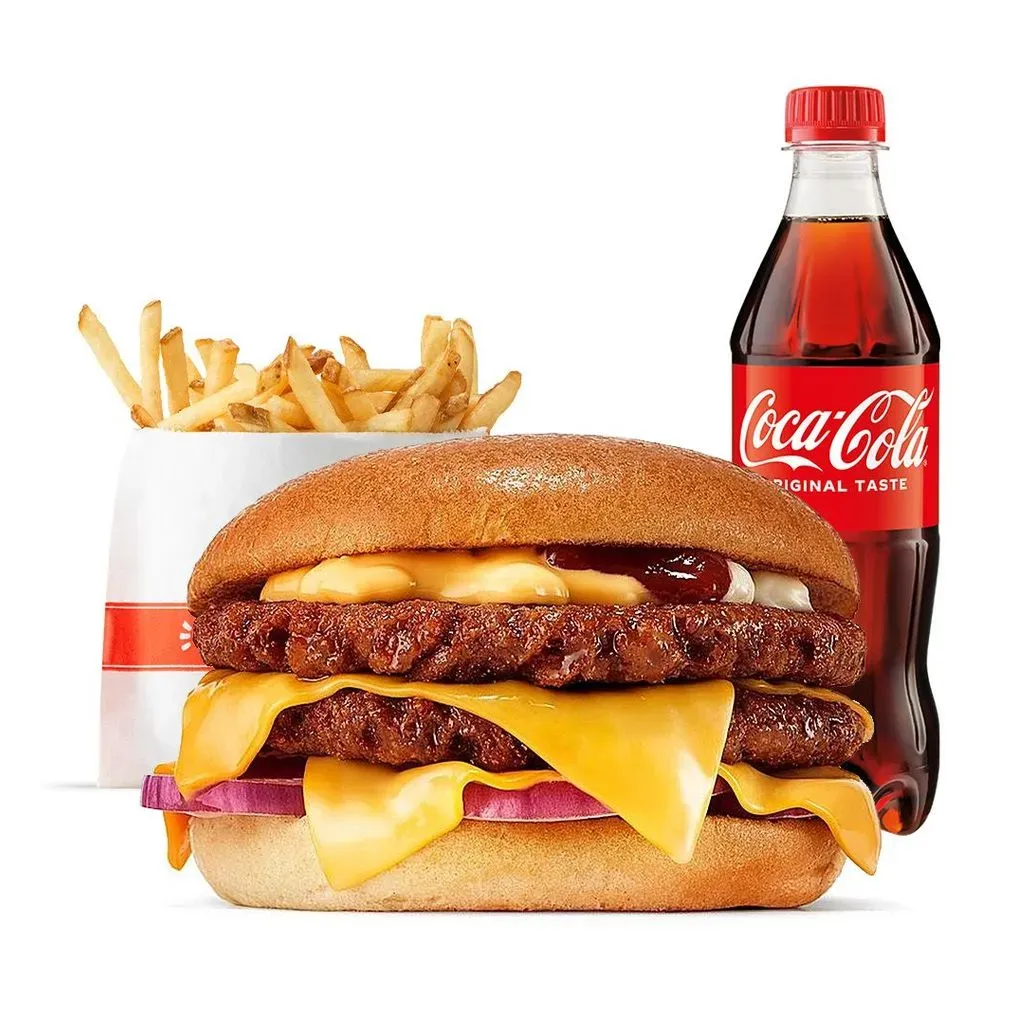 DeliVery Cheezy Plant Beef Burger w zestawie