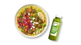 Bowl Hummus Falafel + Sok