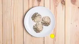 Chinkali - Pierogi nadziewane gruzińskim serem - 3szt