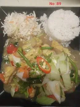 Tofu z warzywami