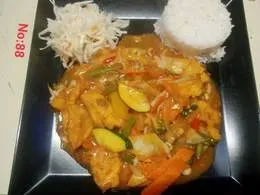 Tofu w sosie słodko-kwaśnym