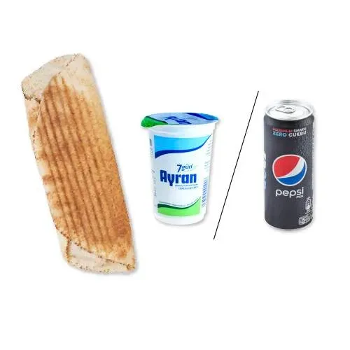 Rollo Kebab Fit, Ayran/Pepsi 0.33l
