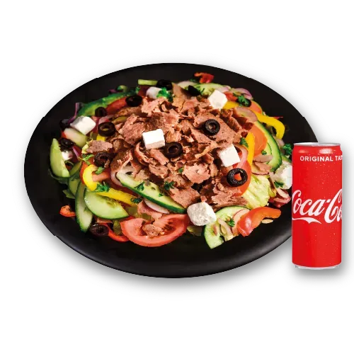Sałatka Zahir Kebab, Coca Cola 0.33l