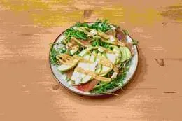 Insalata prosciutto con pera